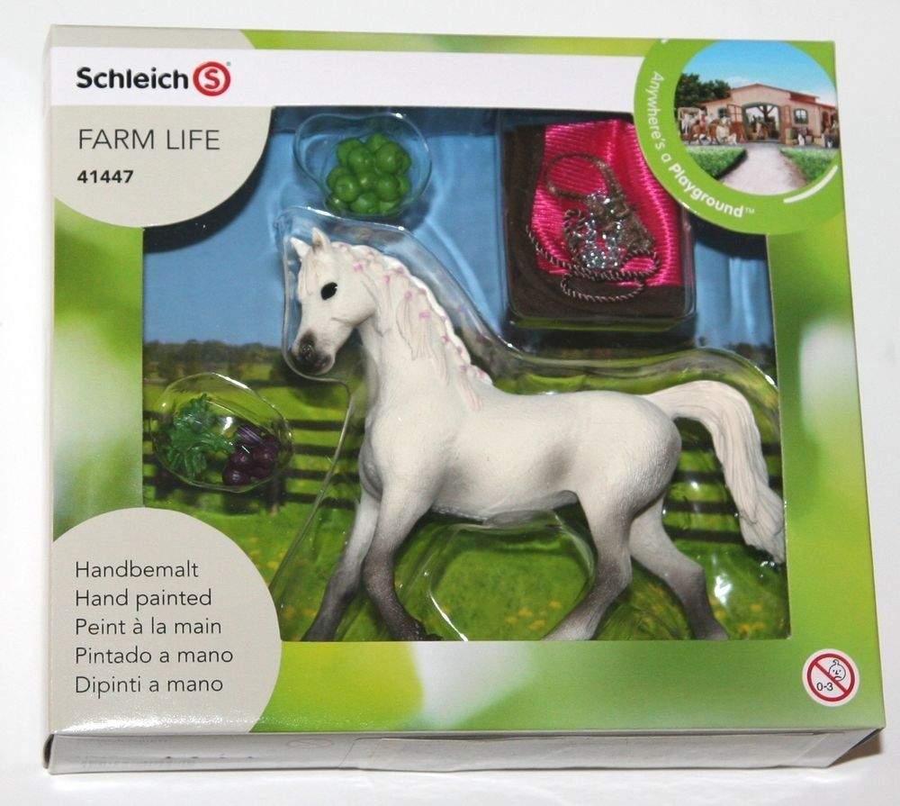 Арабская кобыла с покрывалом, schleich 41447 41447 купить по низкой цене в  интернет-магазине МаМаМа.РФ